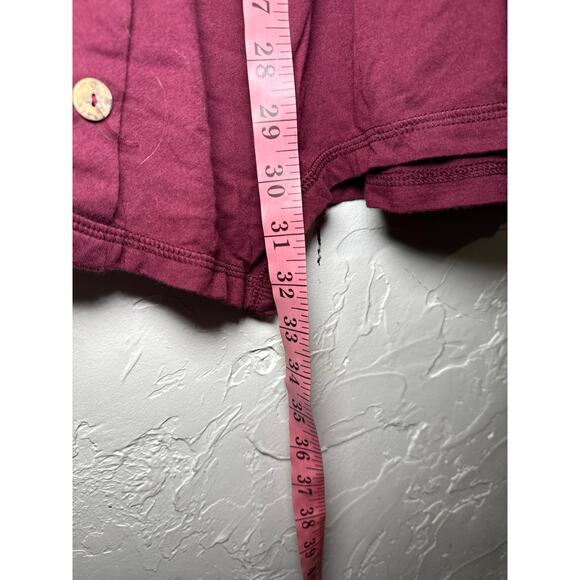 C.M.C by color me cotton tunic button sweater womens large lagenlook artsy - Picture 6 of 7